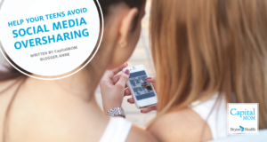 Learn how to talk to your kids about sharing TMI posts on social media