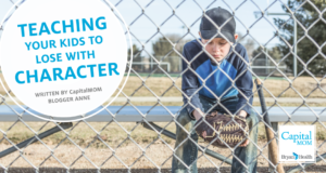 Young baseball player