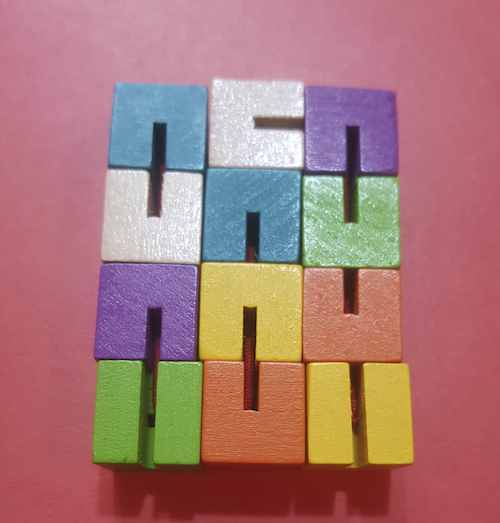 diffiuclt multicolored puzzle