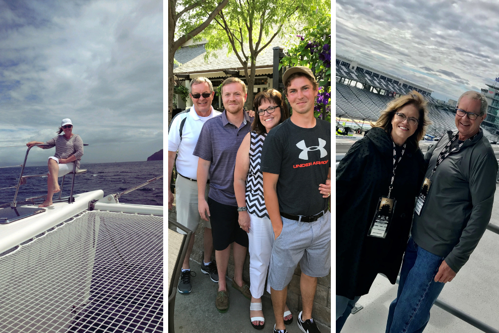 CapitalMOM Blog - Website Feature Image Ellen's retirement photos with family, friends, at the race track and on a boat