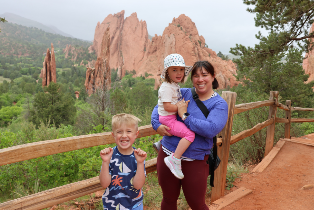 cassidy on vacation with her family